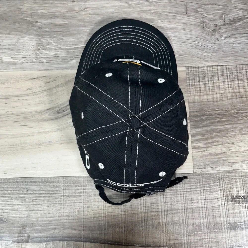 VTG Footjoy Cobra Speed Golf Hat Mens OSFA Adjustable Logo Black